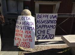 Caso Uva, presidio davanti al tribunale (inserita in galleria)