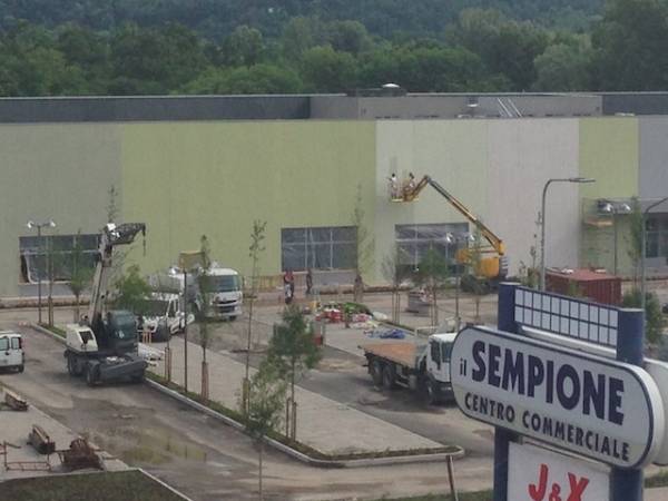 Castelletto: l'enorme cantiere sul Sempione (inserita in galleria)