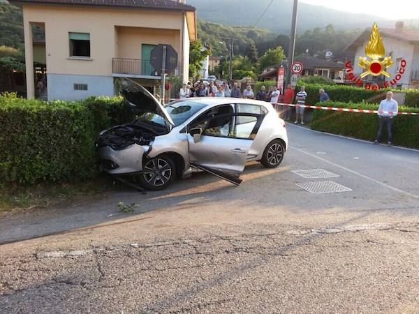 Incidente sulla 394 a Mesenzana (inserita in galleria)