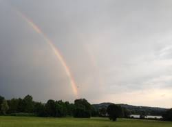 L'arcobaleno di mercoledì sera (inserita in galleria)