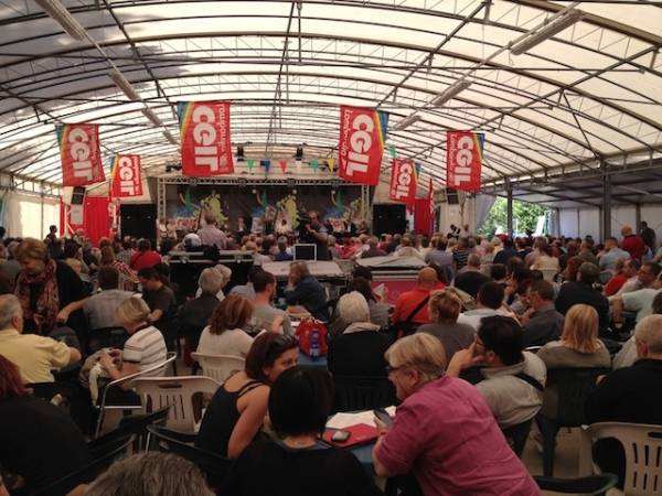 La Cgil in festa alla Schiranna (inserita in galleria)