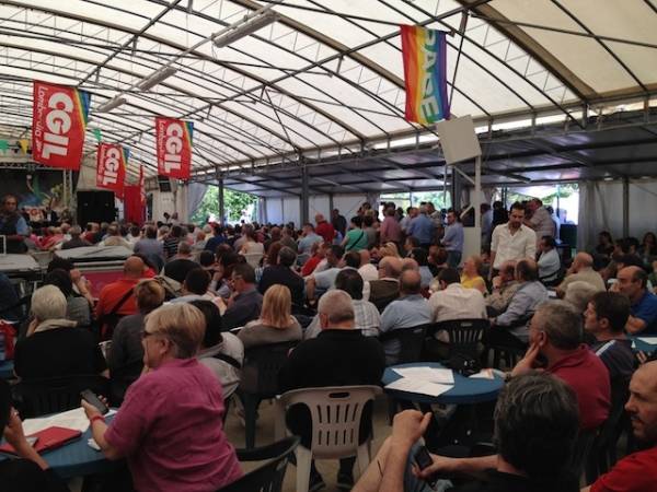 La Cgil in festa alla Schiranna (inserita in galleria)