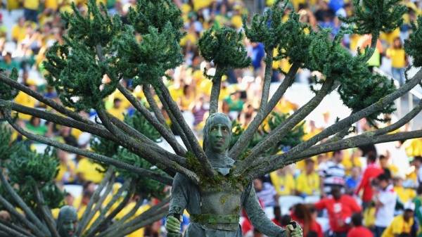 Mondiali 2014, la cerimonia d'inaugurazione (inserita in galleria)