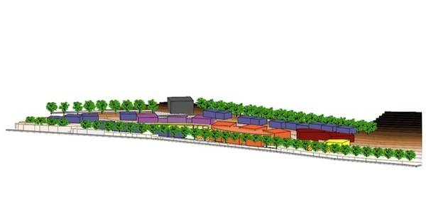 Nuovo progetto per la collina delle Candie (inserita in galleria)