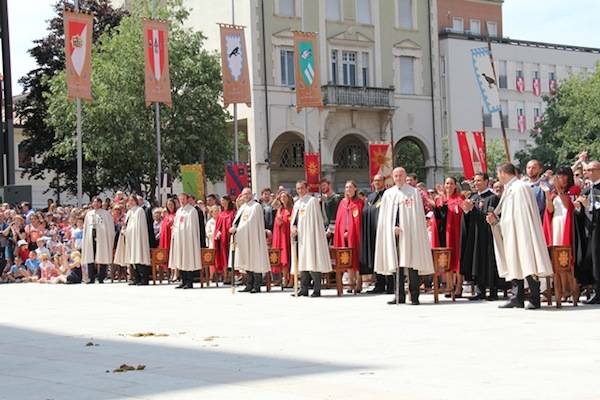 Palio di Legnano, la Santa Messa (inserita in galleria)