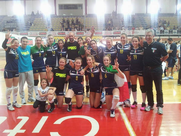 pallavolo under 14 orago finali nazionali 2014 barletta