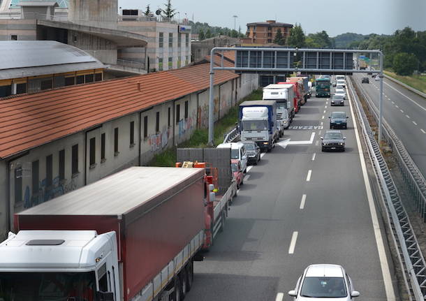 coda code autostrada uscita gazzada