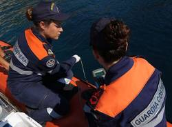 Concordia, i tecnici della Guardia costiera al lavoro (inserita in galleria)