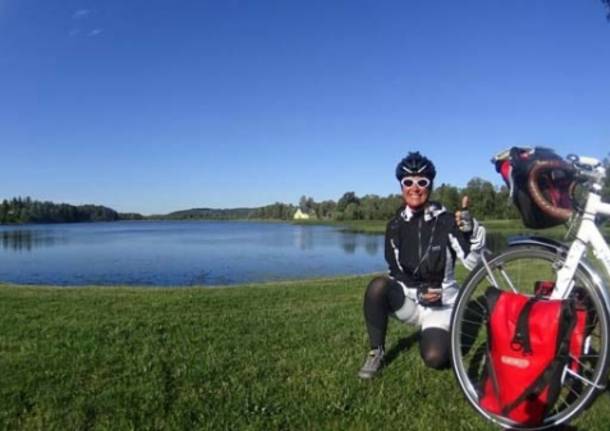 Da Marchirolo a Capo Nord in bici: il viaggio di Claudia (inserita in galleria)