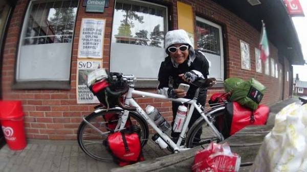 Da Marchirolo a Capo Nord in bici: il viaggio di Claudia (inserita in galleria)