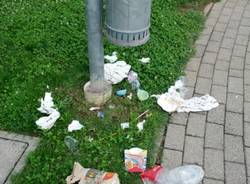 Il degrado del parco 201CBambini di Beslan" (inserita in galleria)