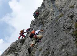 In montagna sulle vie ferrate (inserita in galleria)