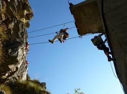 In montagna sulle vie ferrate (inserita in galleria)