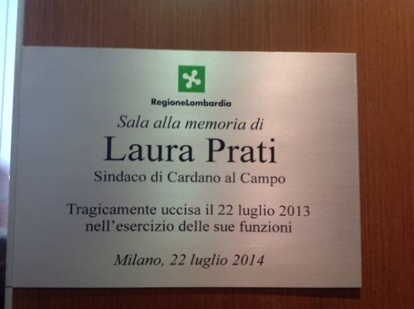 In Regione una nuova sala avrà il nome di Laura Prati (inserita in galleria)