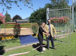 Inaugurato il campo di beach volley a Calcinate (inserita in galleria)