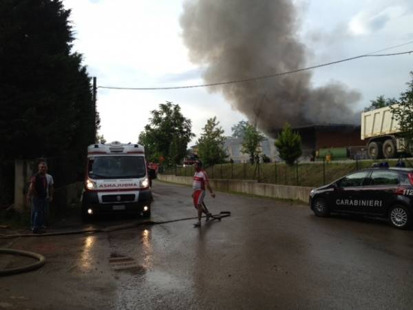 Incendio a Gornate Olona (inserita in galleria)