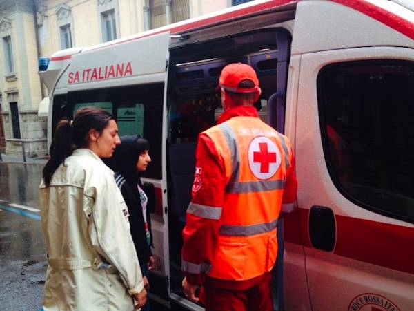 Incendio in via Carrobbio (inserita in galleria)