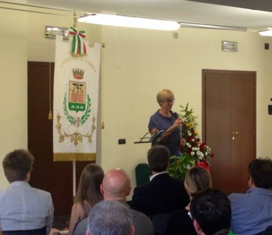 La cerimonia per ricordare Laura Prati (inserita in galleria)