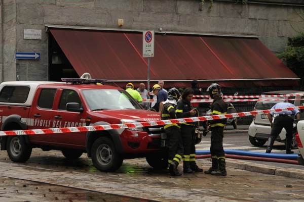 La voragine di Porta Romana (inserita in galleria)