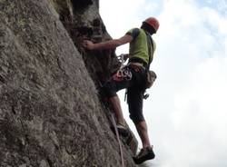 Lo spettacolo dell'arrampicata in montagna (inserita in galleria)