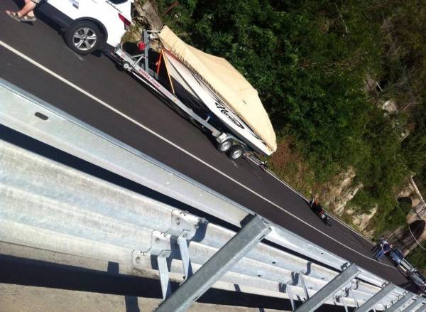 Luino, incidente sulla statale del lago (inserita in galleria)