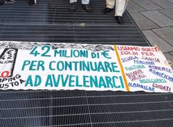 Manifestazione contro Accam a Milano (inserita in galleria)