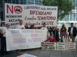 Manifestazione contro Accam a Milano (inserita in galleria)