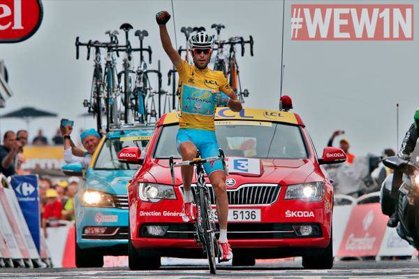 Nibali vince il Tour de France (inserita in galleria)