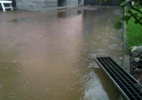 Nubifragio sulla provincia (inserita in galleria)