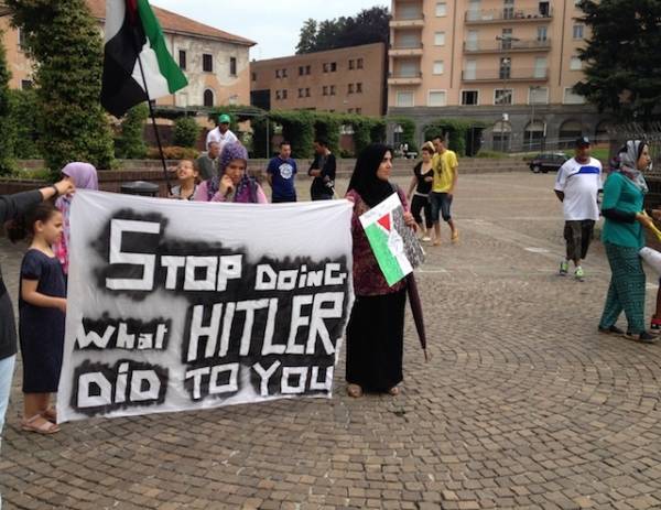 Presidio per Gaza a Varese (inserita in galleria)