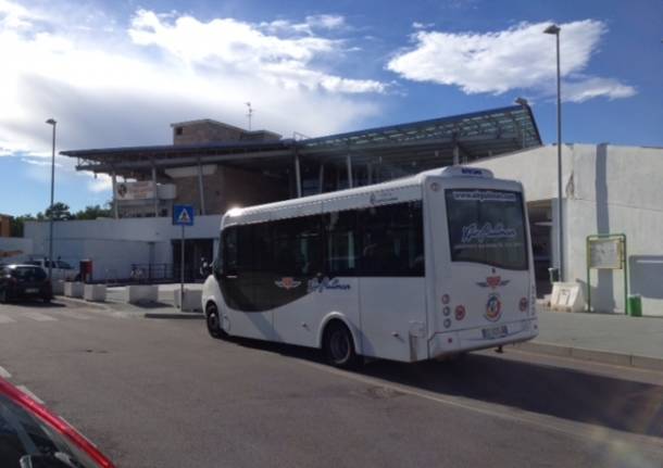 Stazione di Castellanza, il park sotterraneo (inserita in galleria)