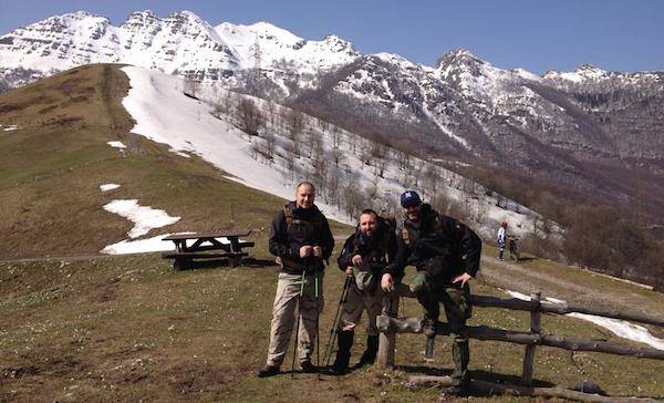 Un trekking lungo il confine italiano (inserita in galleria)