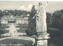 giardini estensi foto epoca statua italia libera