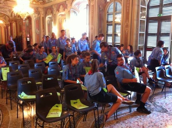 Gli scout a Varese (inserita in galleria)