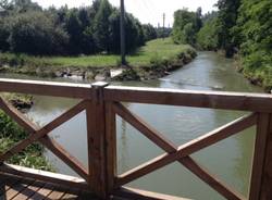 Inaugurato il ponte sul fiume Olona (inserita in galleria)