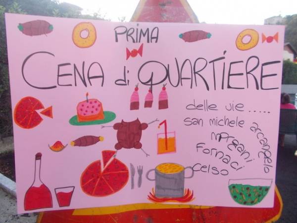 La cena dei vicini di Arcisate (inserita in galleria)