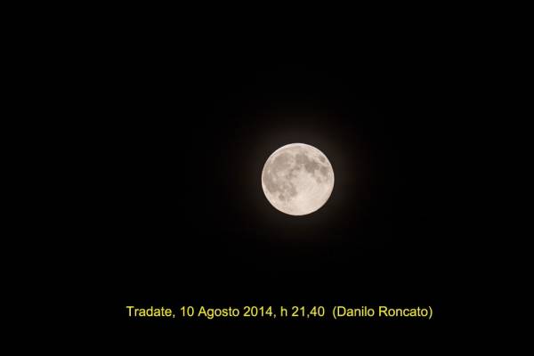 La super luna vista da Tradate (inserita in galleria)