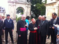 Il cardinal Tettamanzi al Sacro Monte (inserita in galleria)