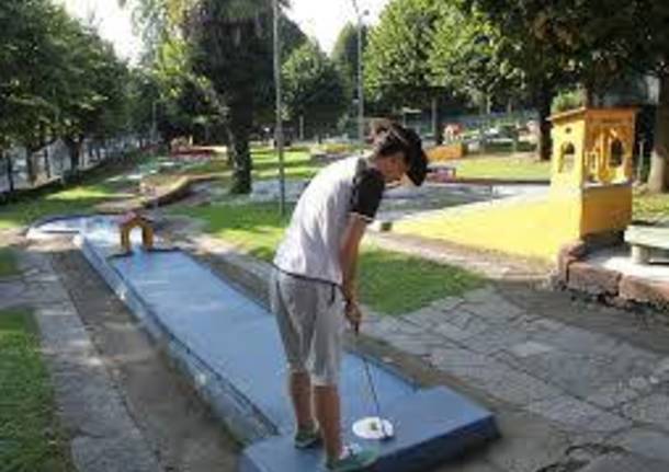 Il minigolf di Varese (inserita in galleria)