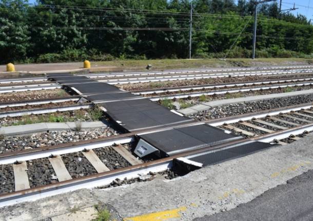 La stazione di Busto Arsizio (inserita in galleria)