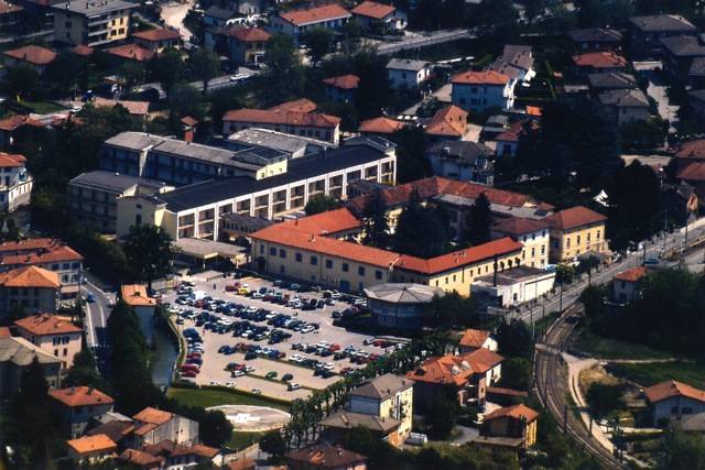 ospedale di cittiglio veduta aerea