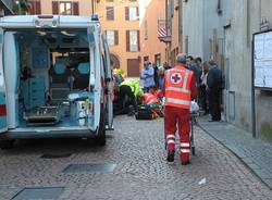 Auto contro moto a Germignaga  (inserita in galleria)