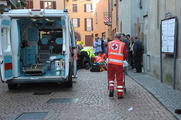 Auto contro moto a Germignaga  (inserita in galleria)