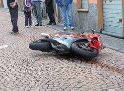 Auto contro moto a Germignaga  (inserita in galleria)