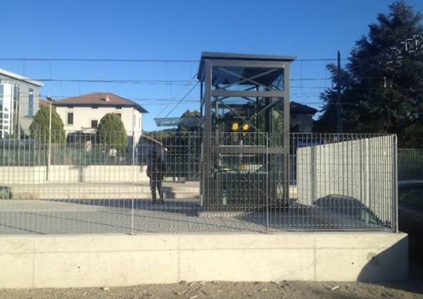 La stazione di Gazzada Schianno Morazzone (inserita in galleria)