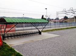 Reportage sui cantieri della stazione di Castronno (inserita in galleria)