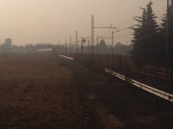 Travolto dal treno  (inserita in galleria)
