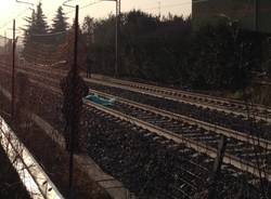 Travolto dal treno (inserita in galleria)