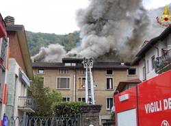 Vigili del Fuoco al lavoro (inserita in galleria)