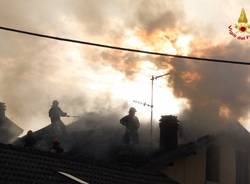 Vigili del Fuoco al lavoro (inserita in galleria)